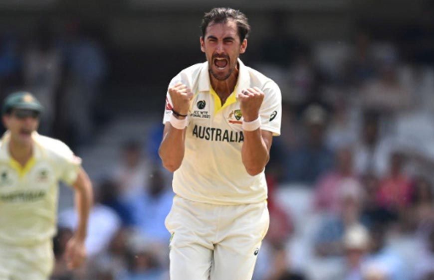 मिचेल स्टार्क ने रचा इतिहास: एशेज में 100 विकेट पूरे कर बनाया अनोखा रिकॉर्ड