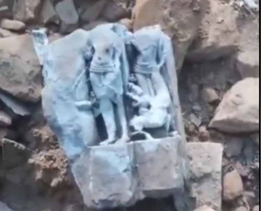 सागर में मस्जिद की खुदाई से निकली भगवान राम की मूर्ति, क्षेत्र में तनाव बढ़ा