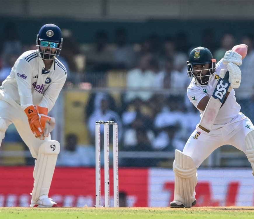 बावुमा-स्टब्स की धमाकेदार पारियां, भारतीय गेंदबाज़ों पर बरसे रन — स्कोर 150 के पार