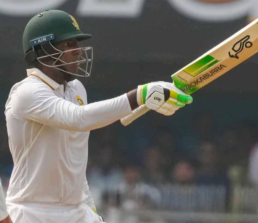 गुवाहटी में भारत बेबस, मुथुसामी ने ठोका शतक, साउथ अफ्रीका 420 के पार