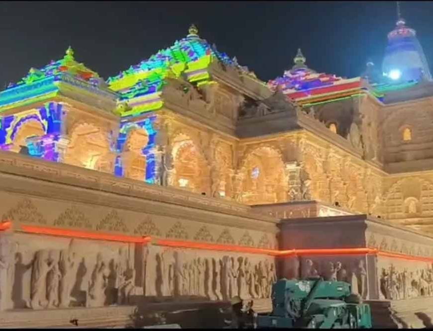 अयोध्या की सुरक्षा का मेगा टेस्ट: सेना का हेलीकॉप्टर 20 मिनट तक करता रहा निगरानी