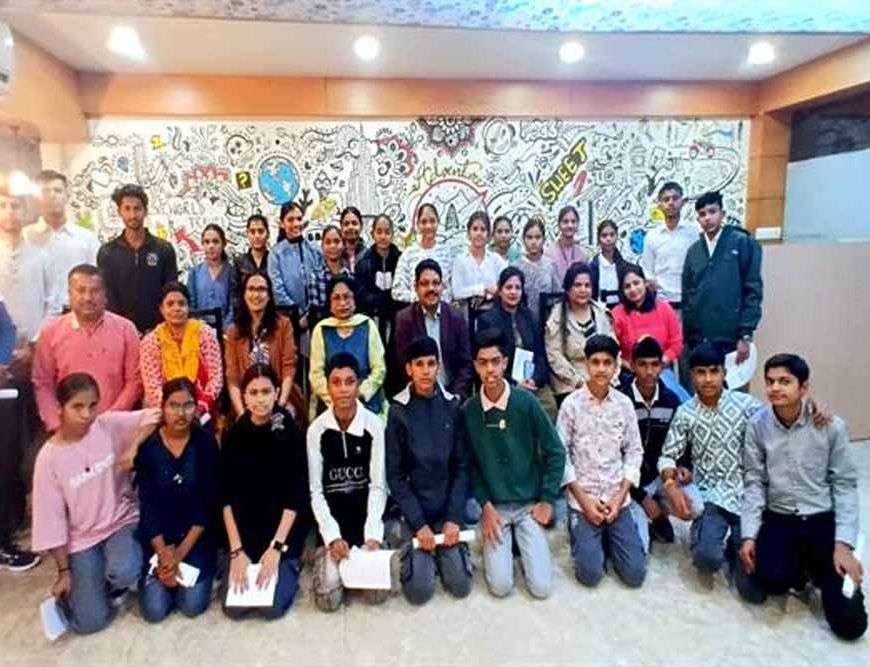 एक भारत - श्रेष्ठ भारत अंतर्गत राज्य के बच्चे नागालैंड के शैक्षणिक भ्रमण पर