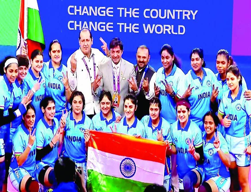 महिला कबड्डी टीम ने फिर रचा इतिहास, लगातार दूसरी बार वर्ल्ड कप जीतकर बढ़ाया भारत का गौरव