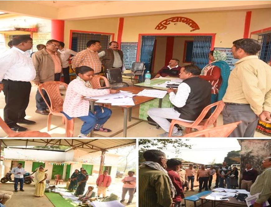 अम्बिकापुर : कलेक्टर ने विभिन्न क्षेत्रों में चल रहे एसआईआर कार्यों का किया निरीक्षण
