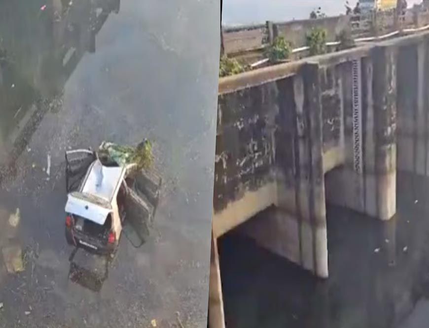 लखीमपुर हादसा: नहर में गिरी कार, गेट लॉक होने से 5 लोगों की दर्दनाक मौत