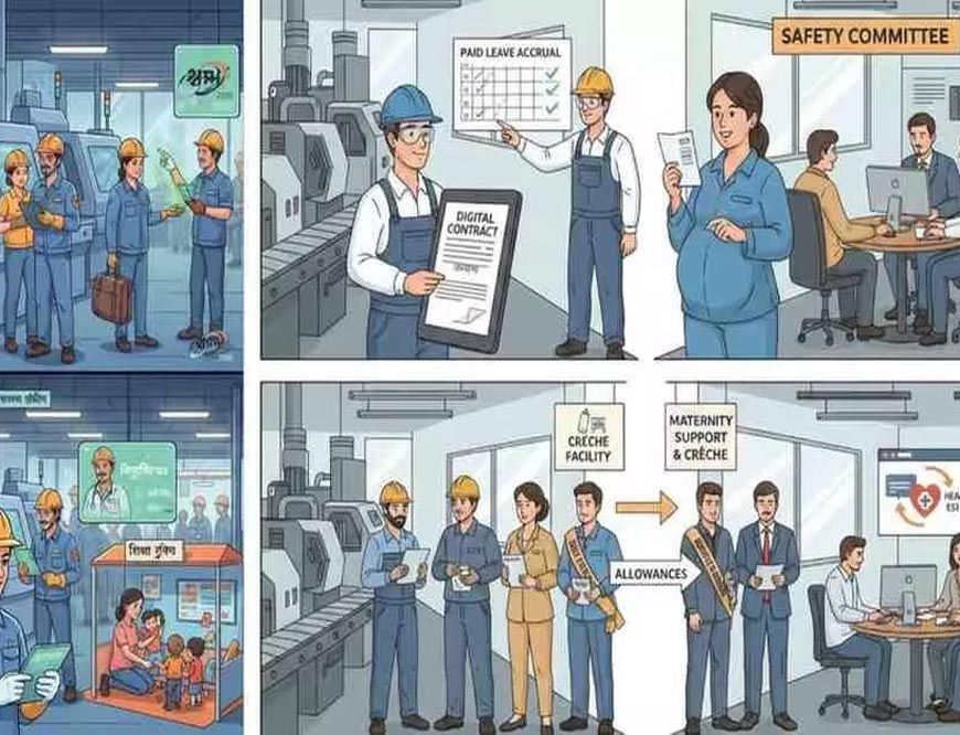 नए लेबर कोड लागू, कर्मचारियों के लिए अवसर: एक्सपर्ट ने बताया ₹2.13Cr का संभावित लाभ