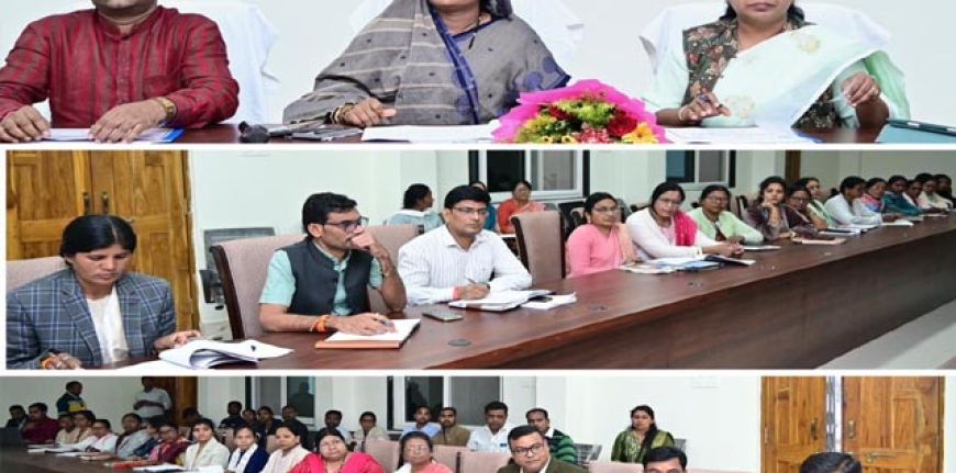 रायपुर : मंत्री श्रीमती लक्ष्मी राजवाड़े ने गौरेला-पेण्ड्रा-मरवाही जिले में विभागीय कार्यों की व्यापक समीक्षा