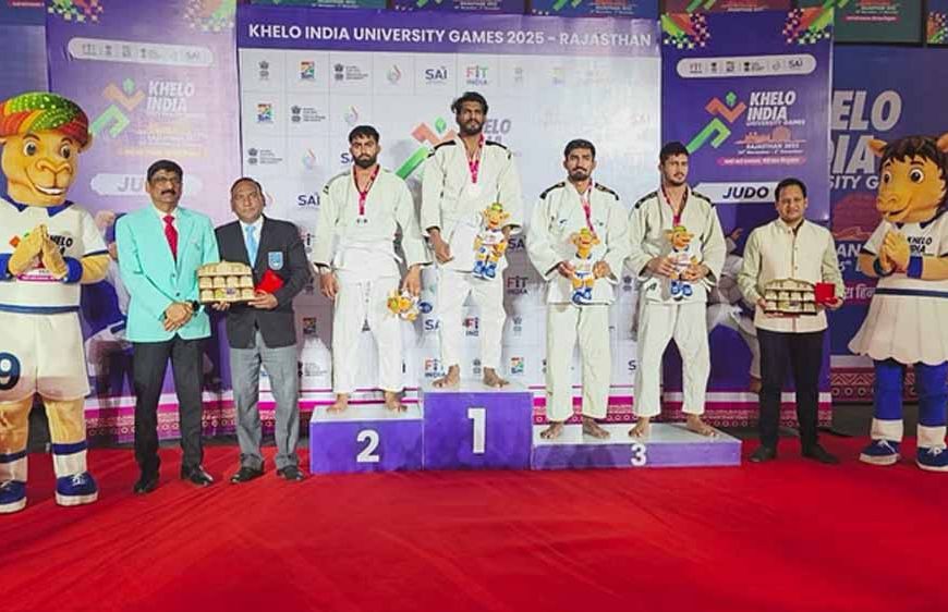 उदयपुर में जूडो का धमाका: हरियाणा और यूपी ने जीते स्वर्ण पदक
