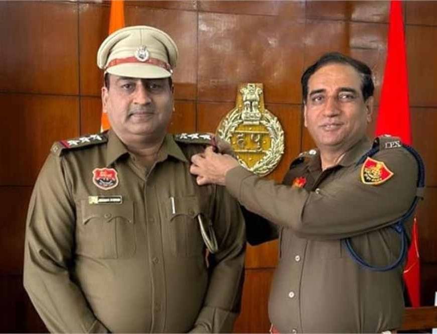 धीपक धामी को बड़ी जिम्मेदारी: SI से इंस्पेक्टर बने, SP भूपिंदर ने लगाए स्टार