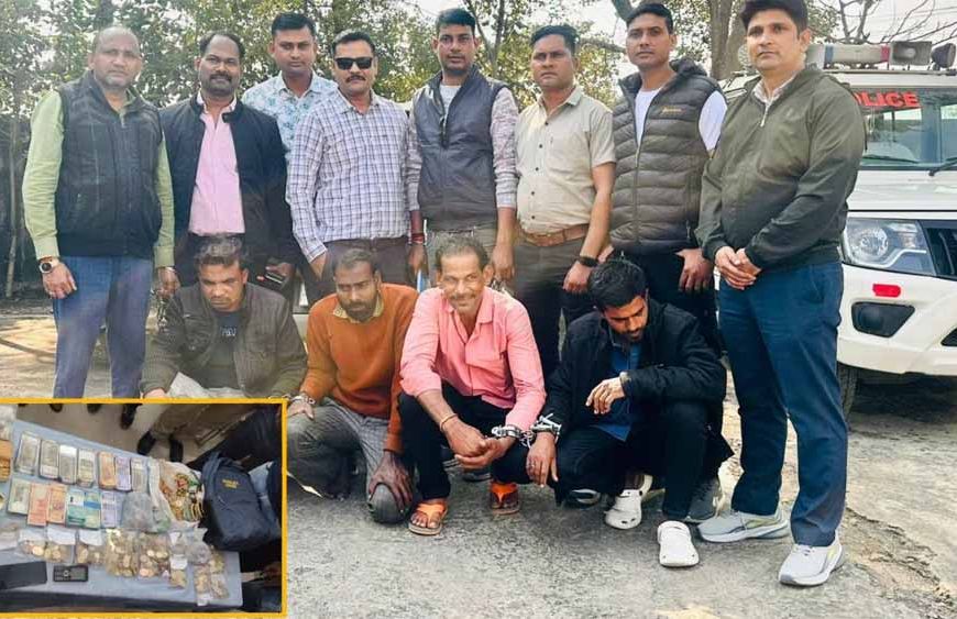 सेंधमारी का सीसीटीवी फुटेज वायरल, ब्लैकमेलिंग गैंग का पर्दाफाश: 4 आरोपी गिरफ्तार