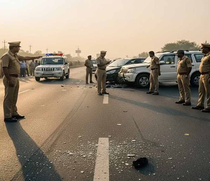 वसंत कुंज हादसा: मर्सिडीज की टक्कर से 23 वर्षीय युवक की मौत, दो लोग घायल