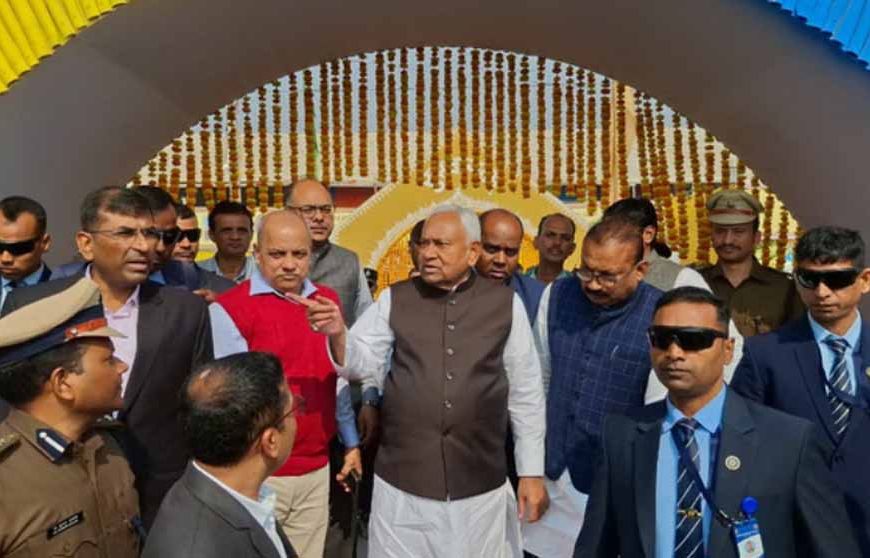 सोनपुर मेला पहुंचे सीएम नीतीश, स्टॉलों का निरीक्षण… पर्यटकों की सुविधाओं पर दिया जोर