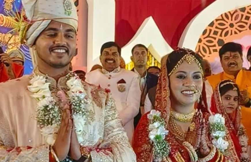 उज्जैन में सीएम मोहन यादव के बेटे का विवाह सम्पन्न, रामदेव और धीरेंद्र शास्त्री बने साक्षी