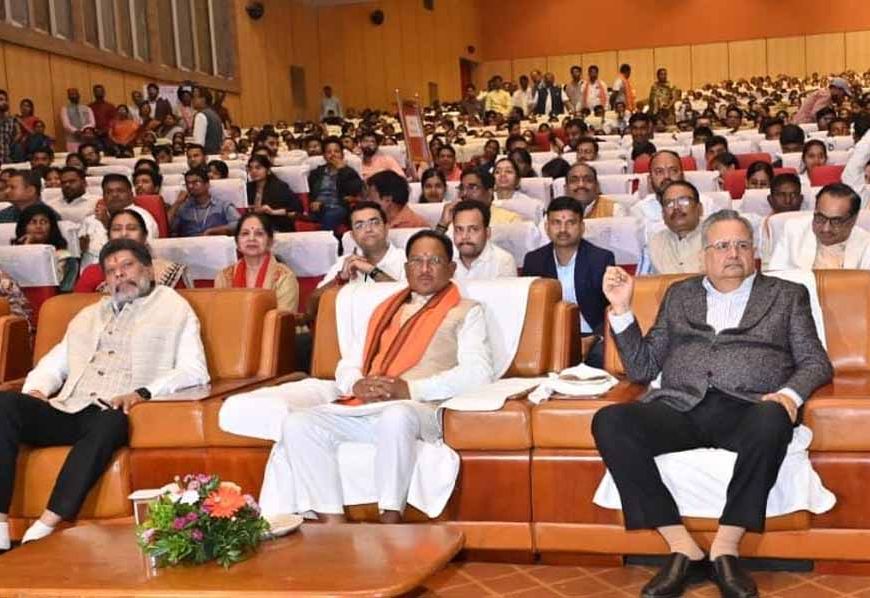 मुख्यमंत्री साय बोले - मन की बात सिर्फ एक कार्यक्रम नहीं यह देश की सामूहिक चेतना का बन गया है उत्सव