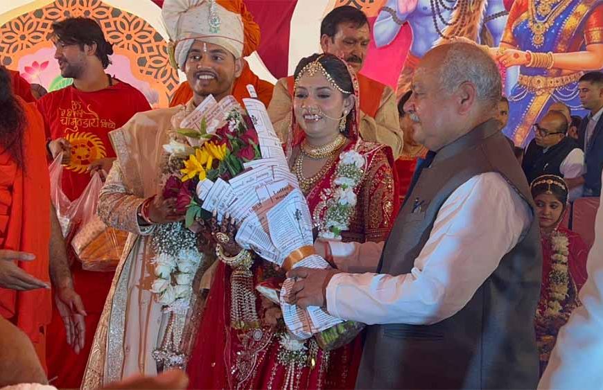 CM मोहन यादव के बेटे ने रचाई शादी: सामूहिक विवाह सम्मेलन में लिए सात फेरे, बड़ी हस्तियों ने बढ़ाई शान