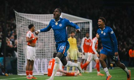 प्रीमियर लीग में आर्सेनल ने चेल्सी के खिलाफ 1-1 से ड्रॉ खेला