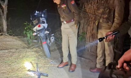 शामली में बावरिया गैंग का सरगना मिथुन पुलिस एनकाउंटर में ढेर, कार्बाइन-पिस्टल बरामद