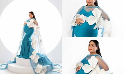 कॉमेडी क्वीन भारती सिंह का ग्लैमरस मेटरनिटी शूट वायरल, ब्लू गाउन में छाईं फैंस के दिलों पर