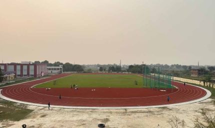 योगी आदित्यनाथ सरकार जौनपुर के खिलाड़ियों को नए साल में सिंथेटिक रनिंग ट्रैक की देगी सौगात
