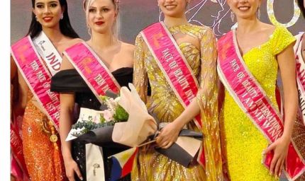 ताइवान में चमकी बहादुरगढ़ की बेटी, फेस ऑफ ब्यूटी इंटरनेशनल में बनी फर्स्ट रनर-अप