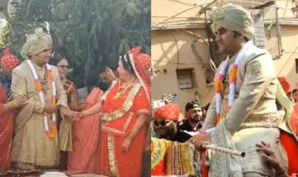 वृंदावन में धूमधाम: कथावाचक इंद्रेश उपाध्याय की ग्रैंड शादी, बाबा बागेश्वर की चर्चा में खुशियाँ