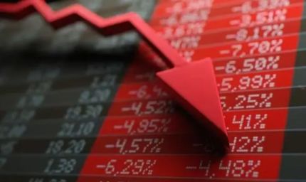 RBI फैसले से पहले अनिश्चितता बढ़ी, शेयर बाज़ार में बड़ी गिरावट—कई स्टॉक्स लुढ़के