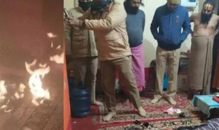 अयोध्या में हनुमानगढ़ी के संत पर जानलेवा हमला! सोते समय कमरे में फेंकी गई आग