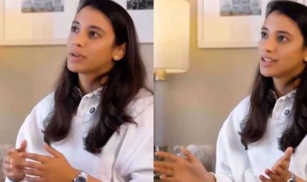 शादी टली तो स्मृति मंधाना का पहला रिएक्शन आया सामने, वीडियो में अंगुली से गायब दिखी सगाई की रिंग