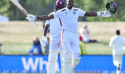 डबल शतक से ग्रीव्स का कहर: न्यूजीलैंड के खिलाफ वेस्टइंडीज को मिला 531 रनों का पहाड़