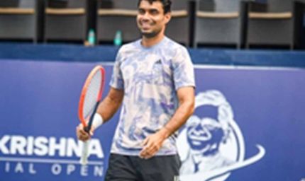 आईटीएफ मेंस वर्ल्ड टेनिस टूर : एम15 ग्वालियर के सेमीफाइनल में पहुंचे दिग्विजय प्रताप सिंह