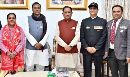 राष्ट्र की सुरक्षा में निरंतर तैनात हमारे सैन्य जवानों का योगदान अतुलनीय : मुख्यमंत्री विष्णु देव साय