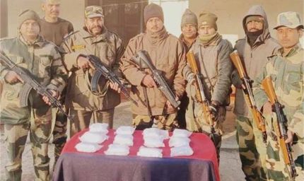 सीमा पर बड़ी कार्रवाई: BSF ने 37 करोड़ की हेरोइन पकड़ी