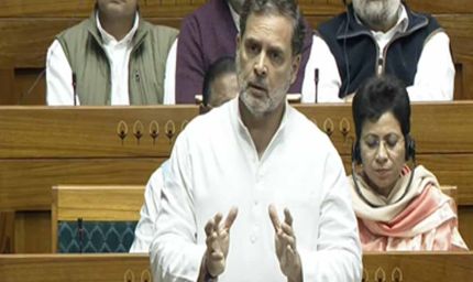 लोकसभा में राहुल गांधी का वार, बोले—‘RSS का लक्ष्य सभी संस्थानों पर कब्जा’