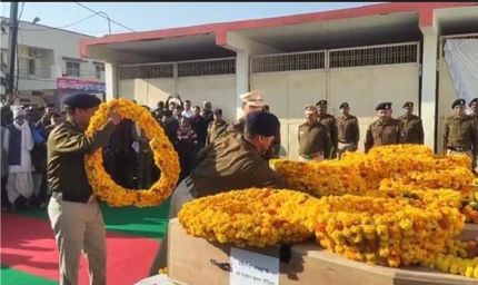मुरैना और भिंड में 4 पुलिसकर्मियों का अंतिम संस्कार, सड़क हादसे में गई थी जान, परिजनों का रो-रोकर बुरा हाल