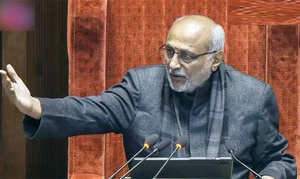 राज्यसभा में केंद्रीय मंत्री नदारद, 10 मिनट रुकी कार्यवाही