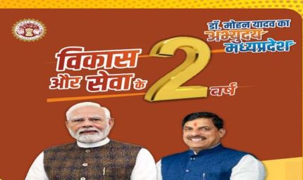 मप्र में मोहन सरकार के दो वर्ष: अतीत, वर्तमान और भविष्य को साथ लेकर चलने का संकल्प