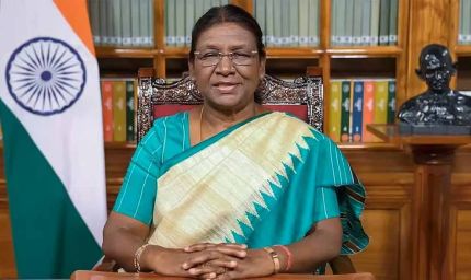 राष्ट्रपति श्रीमती मुर्मु ने गुना जिले के म्याना रेलवे स्टेशन को किया सम्मानित