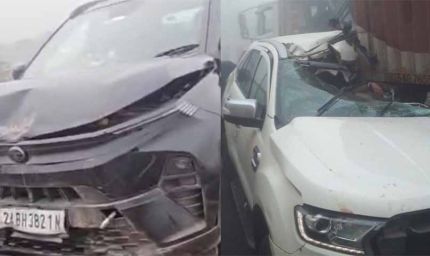 कोहरे का कहर: दिल्ली–मुंबई एक्सप्रेसवे पर 30 से ज्यादा गाड़ियां भिड़ीं, 4 लोगों की दर्दनाक मौत