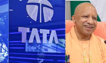 मुख्यमंत्री योगी आदित्यनाथ और टाटा समूह के चेयरमैन एन चंद्रशेखरनन के बीच भविष्य के प्रस्तावों पर चर्चा