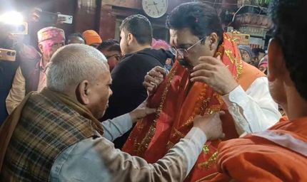 नई जिम्मेदारी पर संजय सरावगी: शक्तिपीठ से मिली शक्ति, आशीर्वाद लेने आया