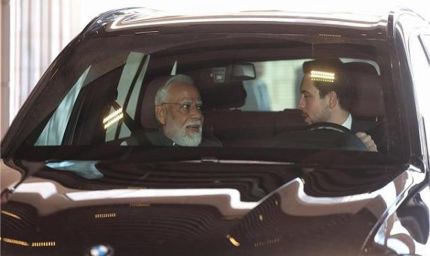 भारत–जॉर्डन दोस्ती का खास पल: युवराज अल हुसैन ने खुद ड्राइव कर पीएम मोदी को म्यूज़ियम तक पहुंचाया, वीडियो वायरल