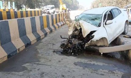 कोहरे का कहर: पंजाब के बरनाला में भीषण सड़क हादसा, BSF जवान समेत तीन की दर्दनाक मौत