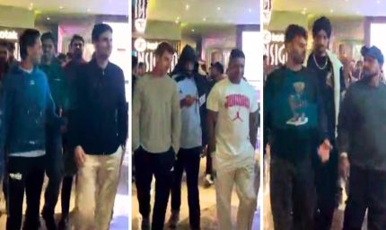 मैच से पहले टीम इंडिया का मूवी ब्रेक: लखनऊ में खिलाड़ियों ने देखी फिल्म ‘धुरंधर’