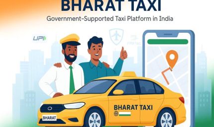 Bharat Taxi दिल्ली में 1 जनवरी से लॉन्च: सर्ज प्राइसिंग हटाया, ड्राइवरों को मिलेगा 80% किराया