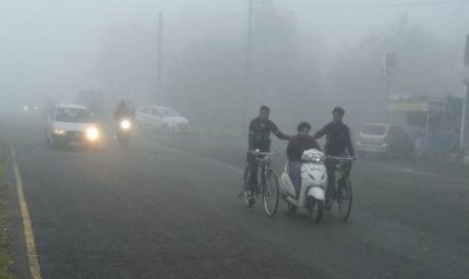 मध्य प्रदेश में कड़ाके की सर्दी, न्यूनतम तापमान 5°C के आसपास, कोहरे से यातायात प्रभावित