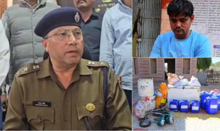 बाड़मेर में ड्रग माफिया पर बड़ी कार्रवाई, 80 करोड़ की एमडी के साथ अवैध फैक्टरी का पर्दाफाश