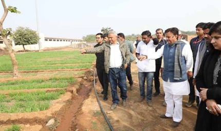 उप मुख्यमंत्री ने बसामन मामा में किसान एवं सहकारिता सम्मेलन की तैयारियों का लिया जायजा