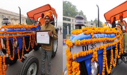 मुख्यमंत्री योगी ने किसानों, एफपीओ, कृषि वैज्ञानिकों को किया सम्मानित