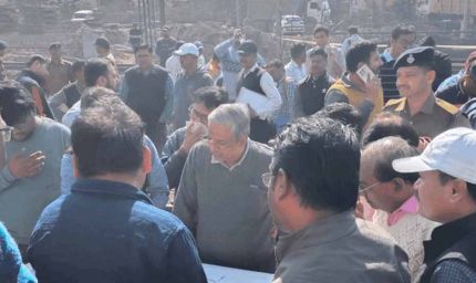 पद संभालने के बाद पहली बार कोरबा पहुंचे डीआरएम, स्टेशन पर काम की रफ्तार देख जताई नाराजगी