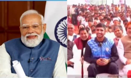 बॉक्सर से बातचीत में पीएम मोदी का मजेदार जवाब: ‘तेरे जैसा ही हूं’, रिएक्शन वायरल